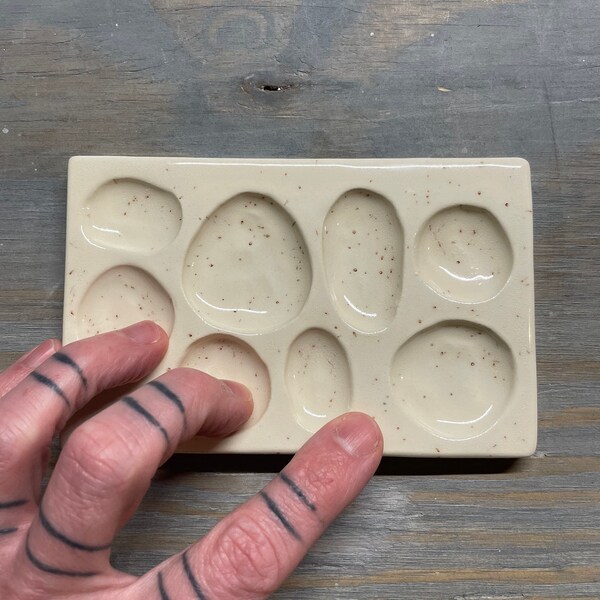 Ceramic Paint Palette