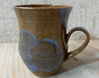 Ceramic mug pottery hand made pottery clay cup
