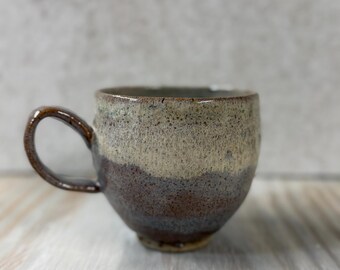 Ceramic mug pottery hand made pottery clay cup