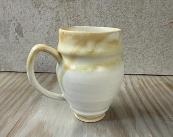 Ceramic mug pottery hand made pottery clay cup