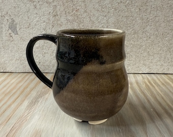 Ceramic mug pottery hand made pottery clay cup
