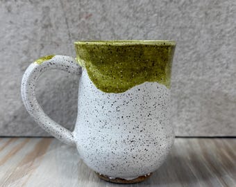 Ceramic mug pottery hand made pottery clay cup