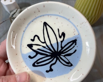 Ceramic Dish Trinket Plate