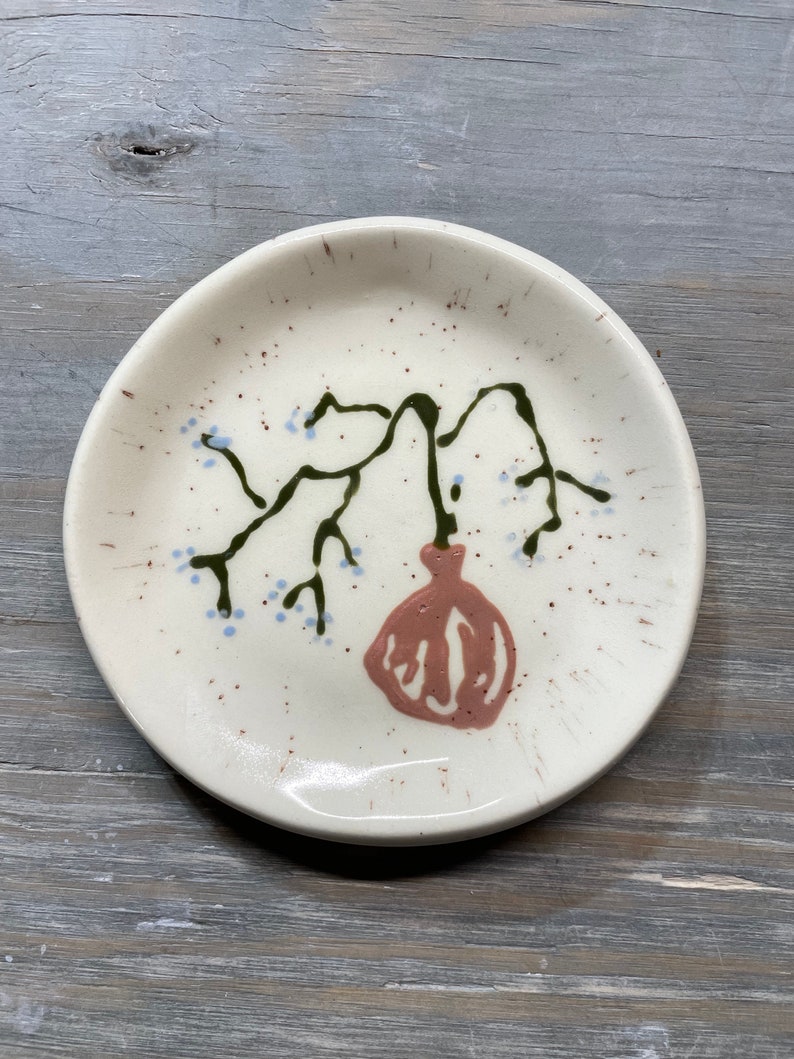 Ceramic Dish Trinket Plate image 2