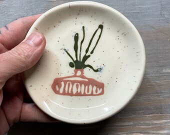 Ceramic Dish Trinket Plate