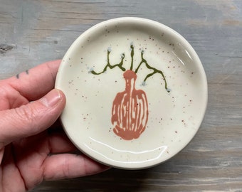 Ceramic Dish Trinket Plate