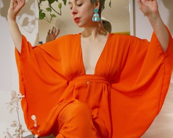 Mina Jumpsuit orange