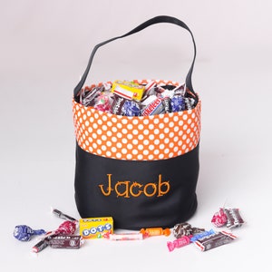 Personalized Halloween Trick or Treat Bag