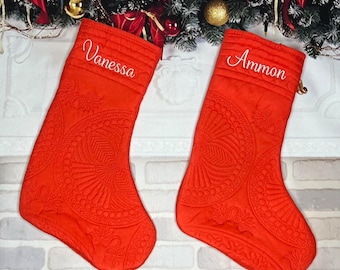 Christmas Stockings Personalized, Family Christmas Stockings