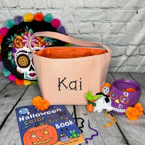 Personalized Halloween Trick or Treat Bag