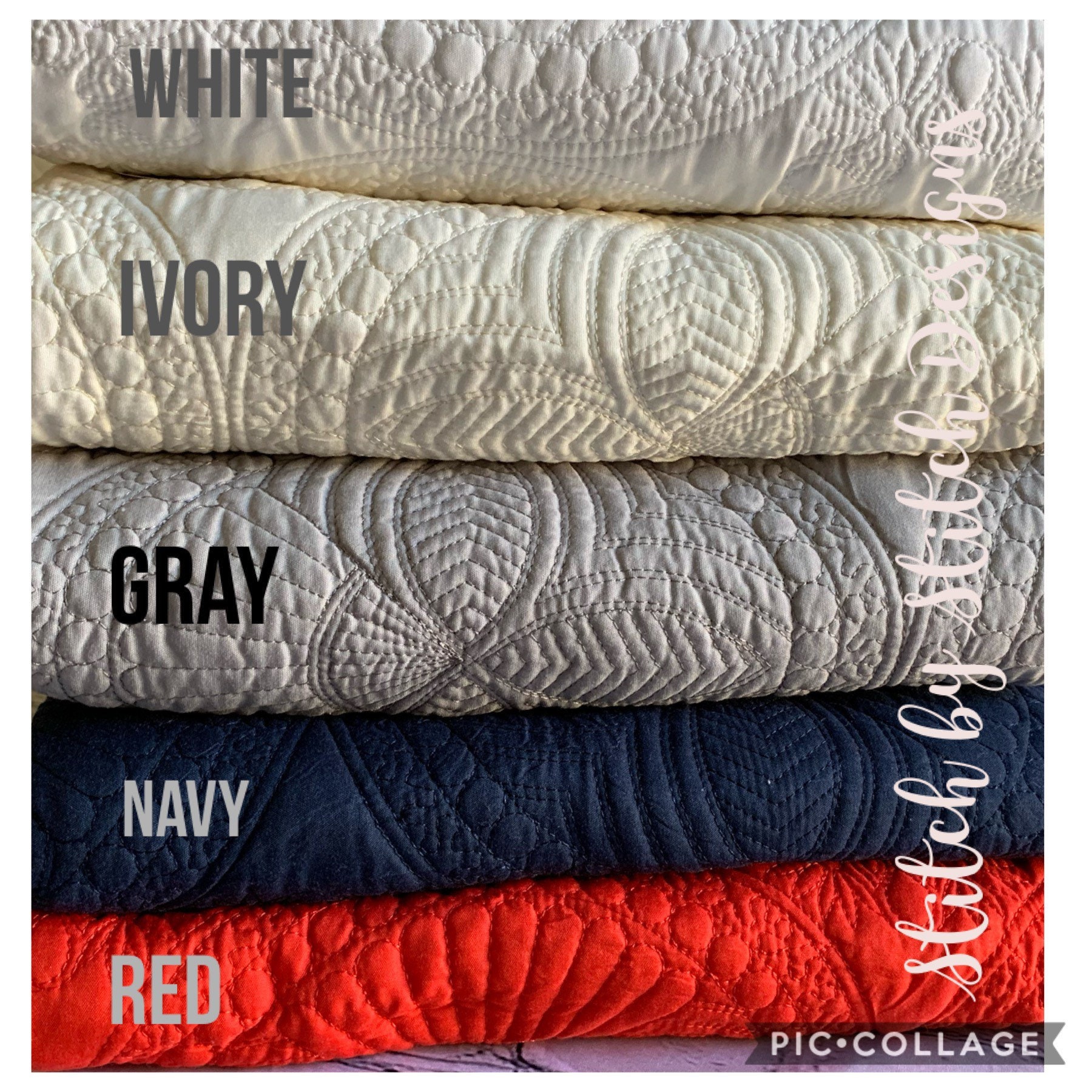 Large Lap Heirloom Keepsake Blanket Quilt Blanks Birth Etsy