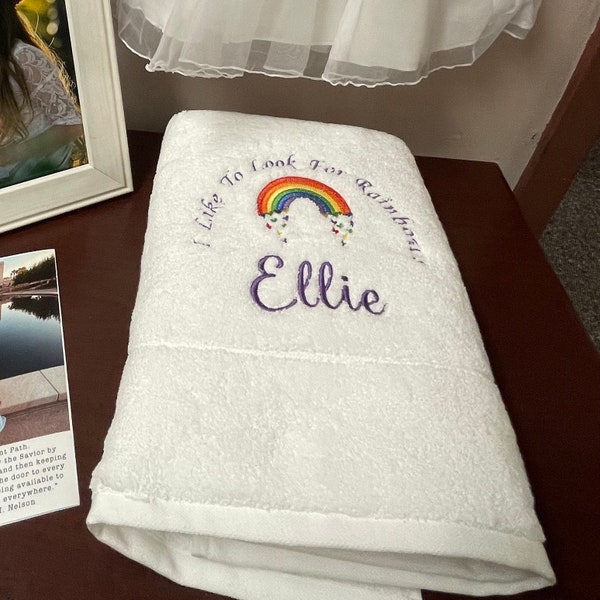 Baptism Towel - Etsy