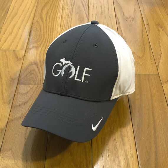navy blue nike golf hat