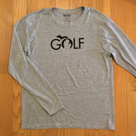 mens long sleeve golf shirt