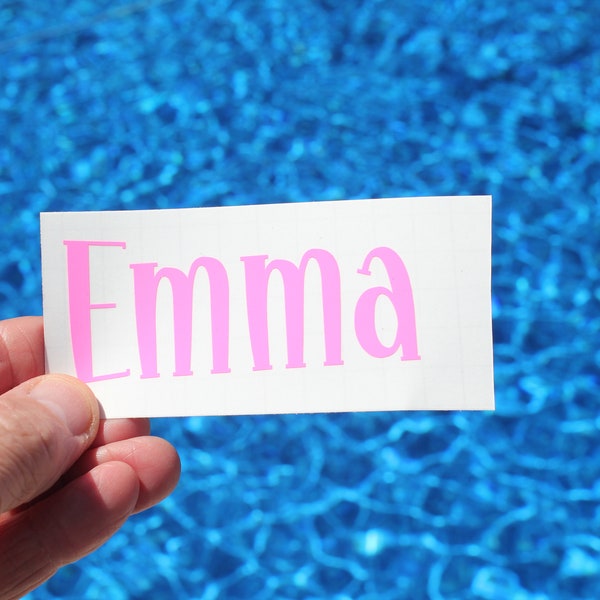 Decals For Tumblers, Name Decal, Vinyl Words, Names, Vinyl Sticker,Custom Name Sticker, School, Labels,Custom Name Vinyl Decal,Personalized