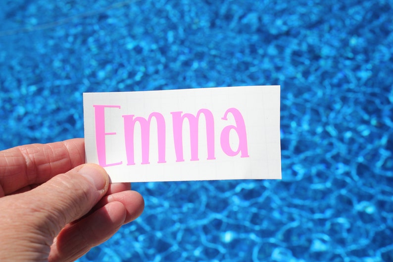 Decals for Tumblers Name Decal Vinyl Words Names Vinyl Etsy