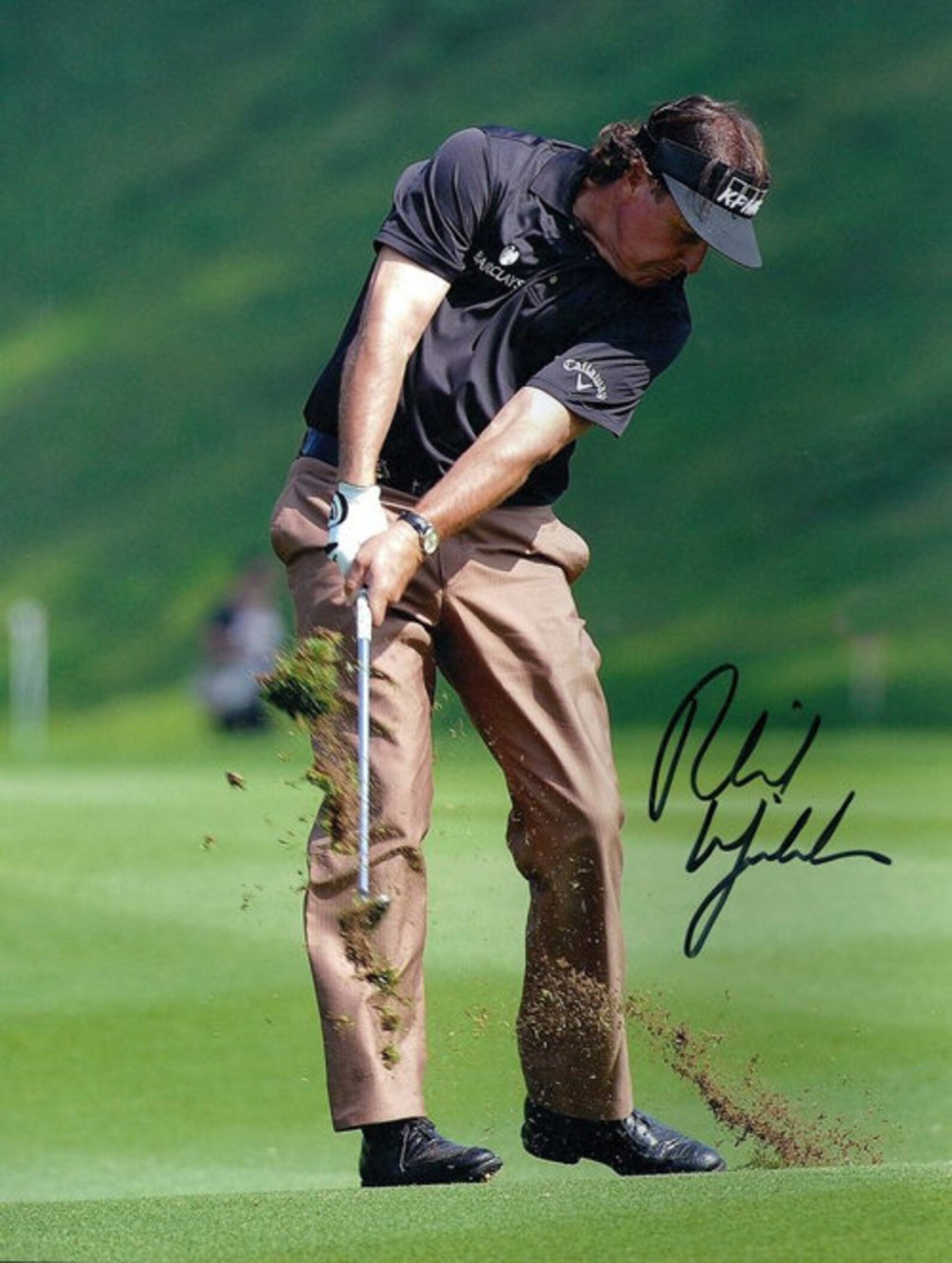 Phil Mickelson Signed Autograph Reprint RP Golf. Etsy