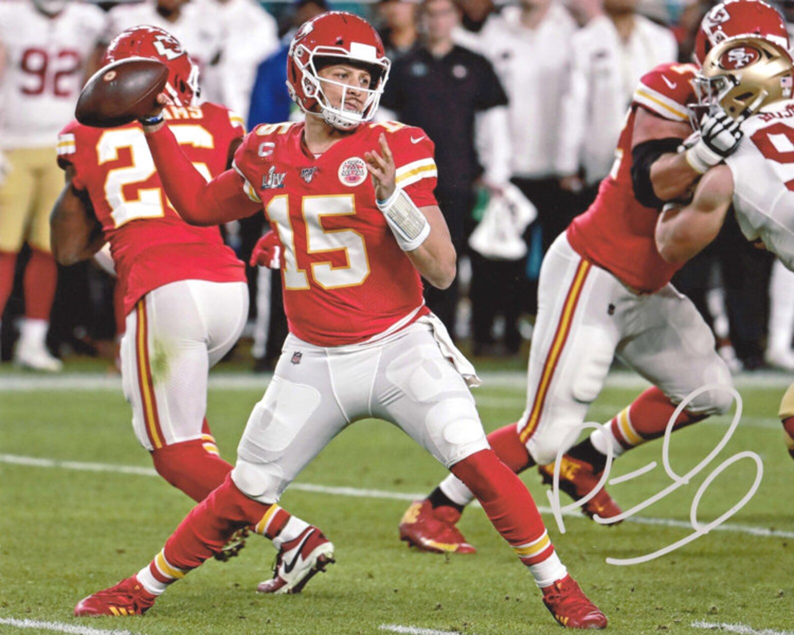 patrick mahomes signed pop