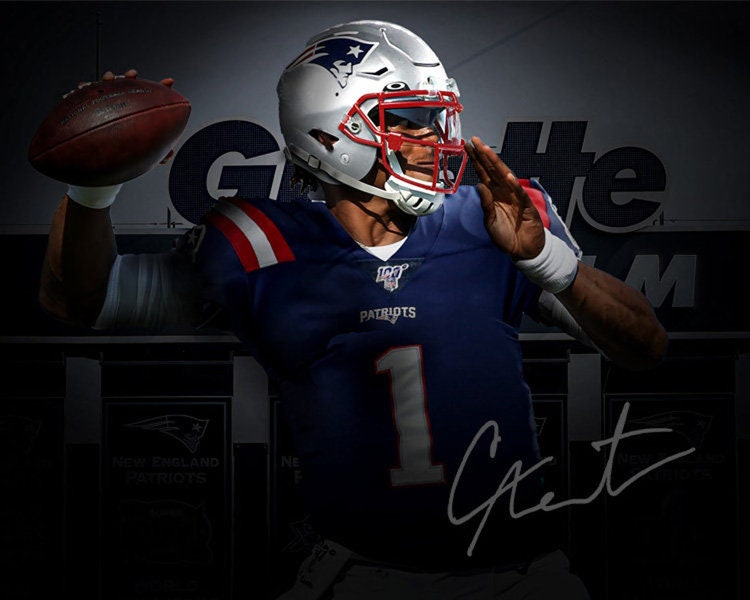 Cam Newton-New England Auburn-Autograph Signed-Reprint 8x10 | Etsy