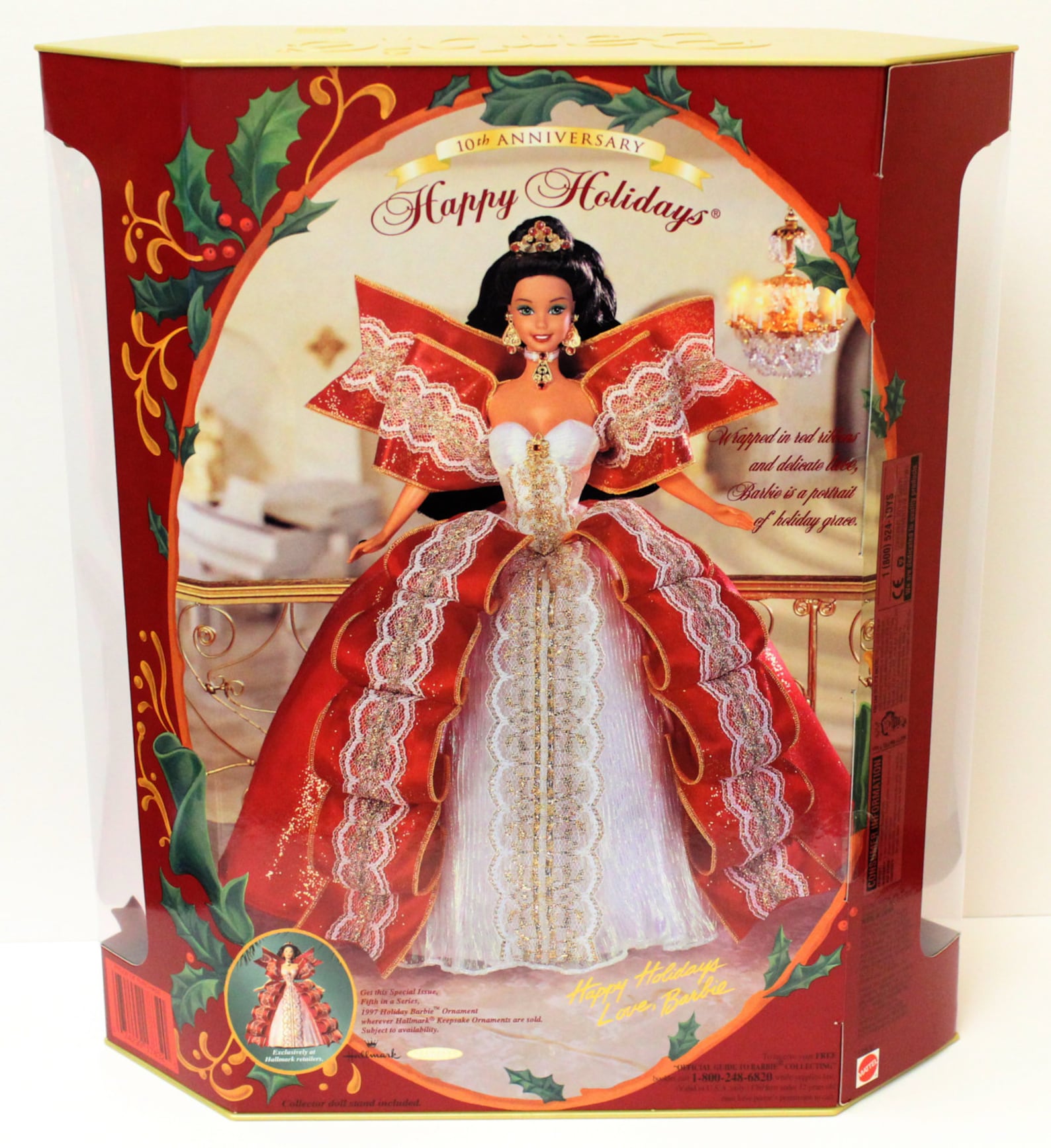 Happy Holidays Holiday Barbie 1997 Special Edition Mattel - Etsy