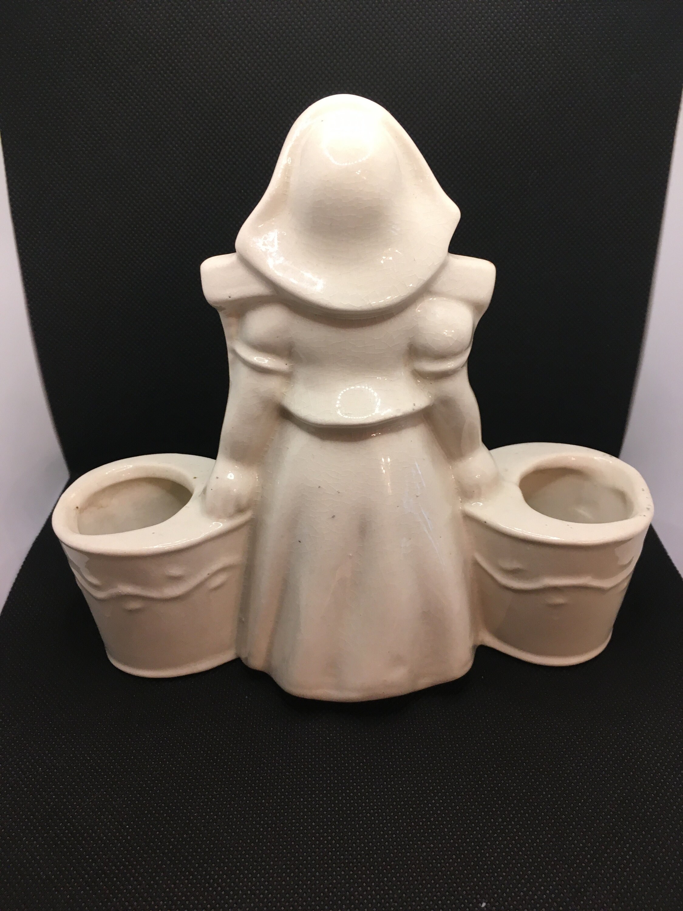 Vintage Dutch Girl Ceramic Toothpick Matchstick Holder Planter 1940s - Etsy