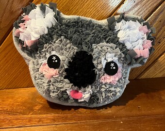Small Crafted Koala Pillow 10x6