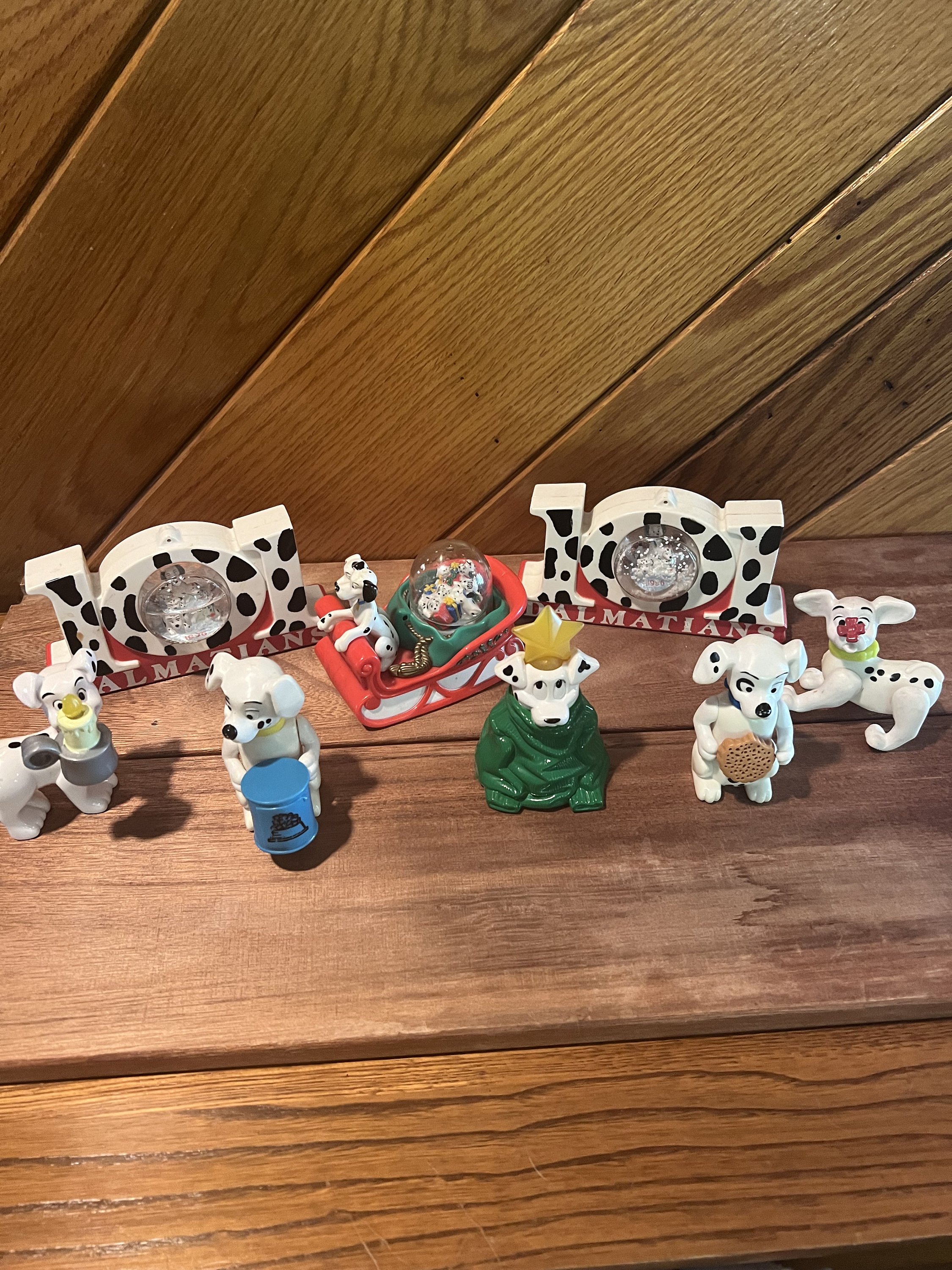 101 Dalmatians Vintage Mcdonalds Happy Meal Kids Toys 1996 Set of