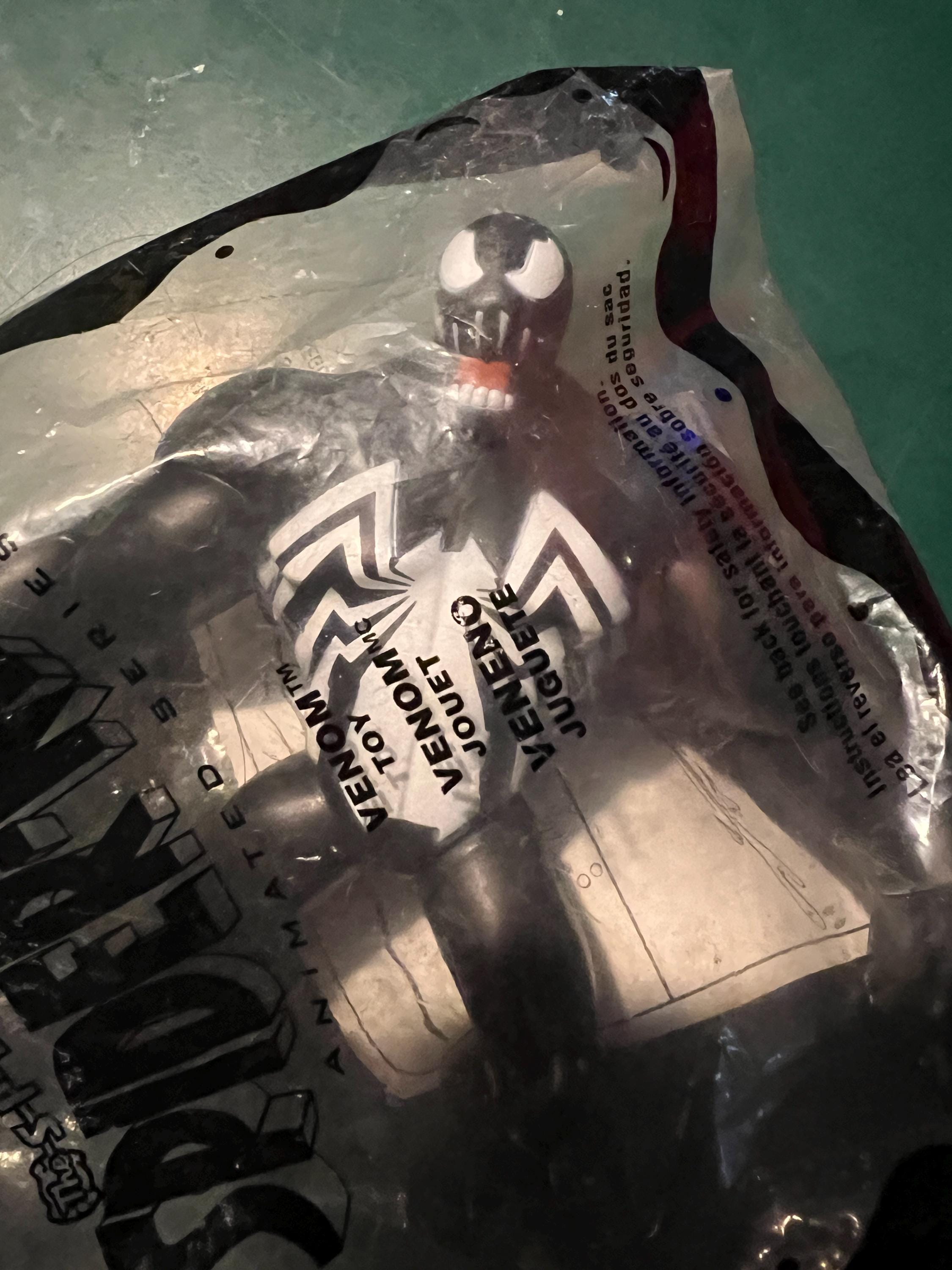 The Spectacular Spider-man 2009 Venom Mcdonalds Happy Meal Toy Lot
