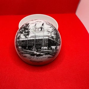 Vintage German Trinket Box Gottingen Stadthalle Kaiser Germany