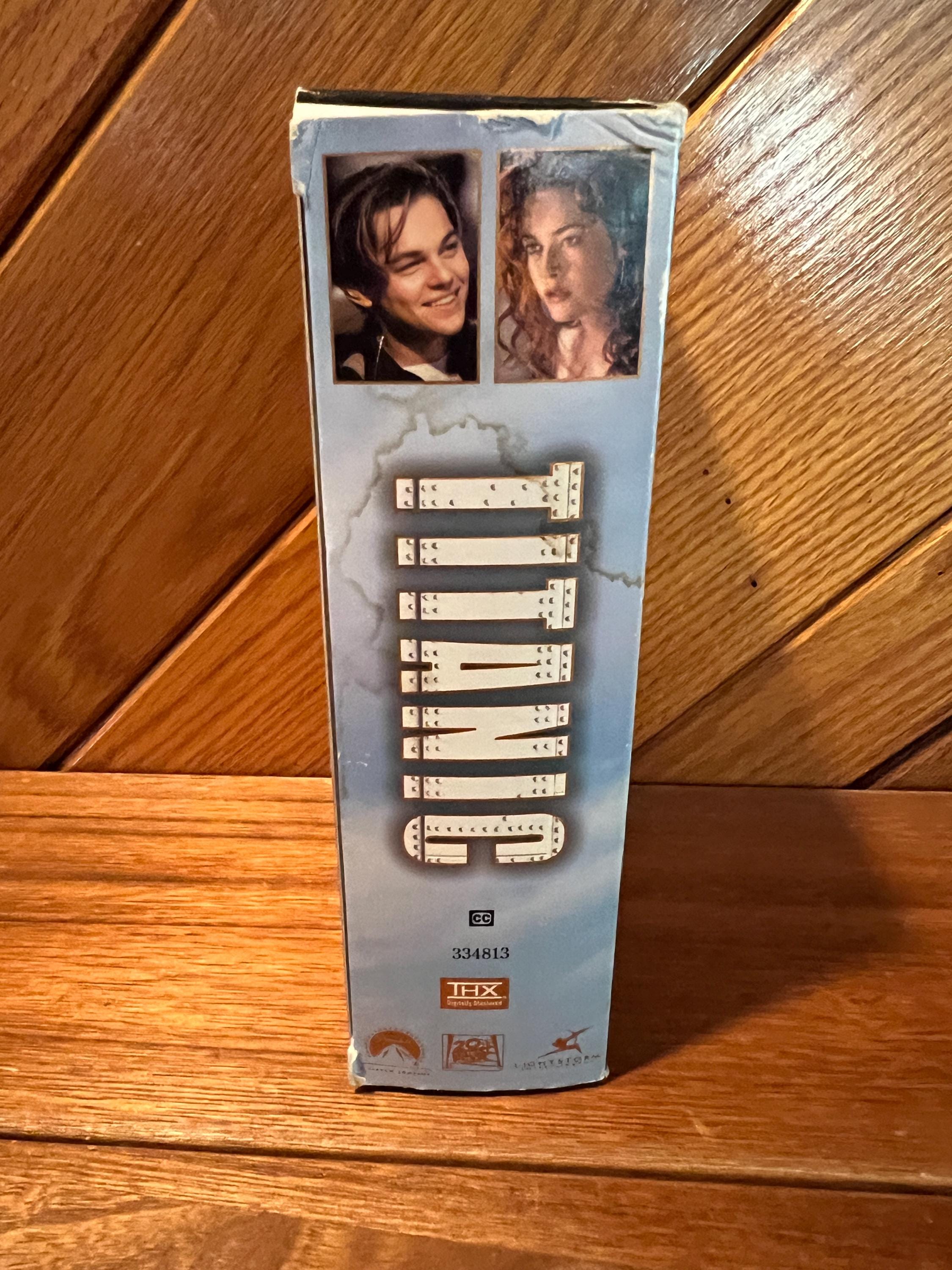Titanic Tape 2 VHS Tape Vintage Movie Leonardo Dicaprio - Etsy