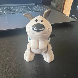 Vintage 1998 Little Brother Flipping Dog - McDonald&#39;s Happy Meal Mulan Disney