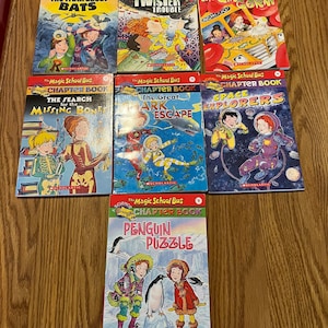 Lot of 18 Books Magic School Bus-magic Treehouse-arthur-the - Etsy