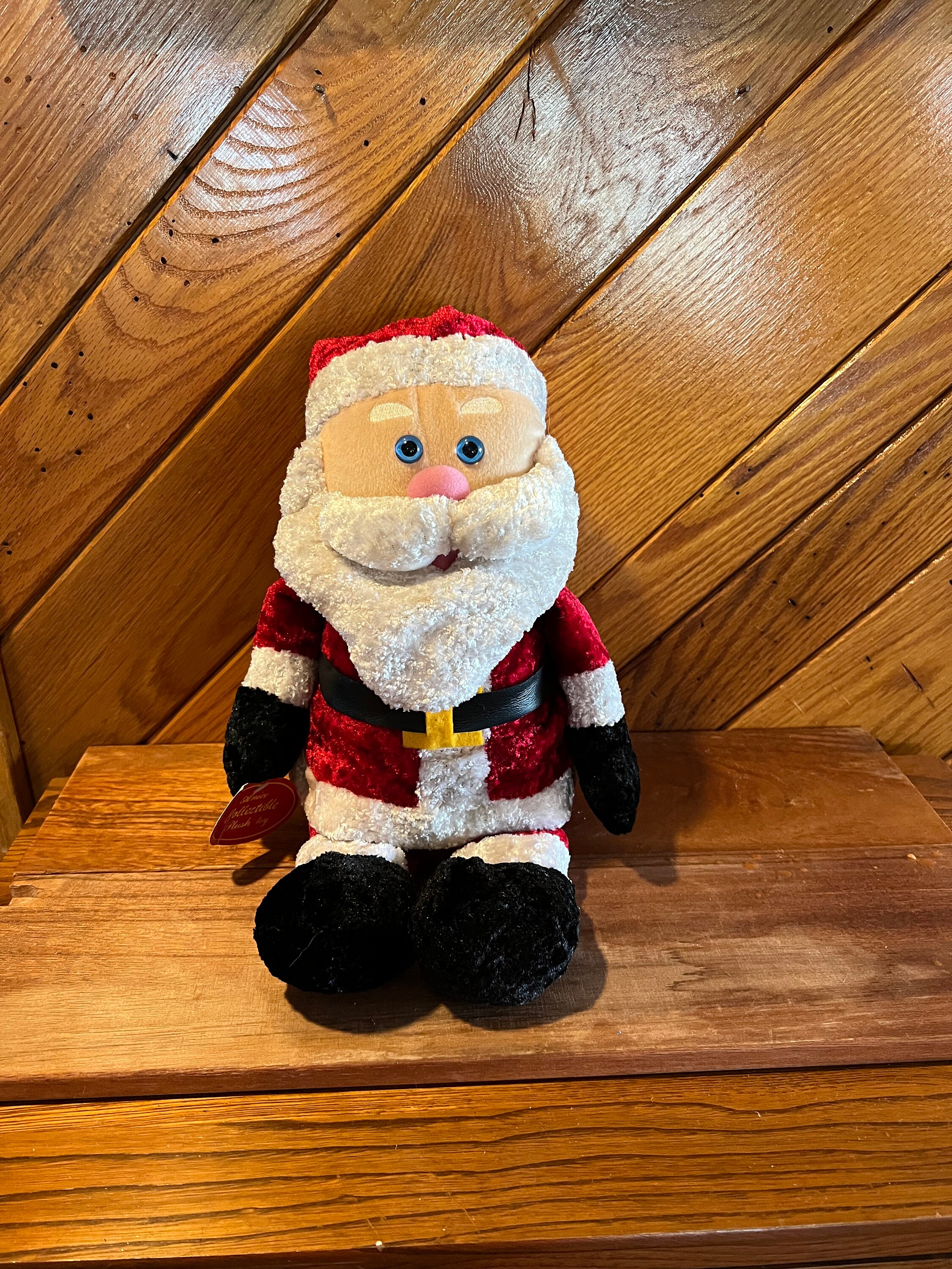 vintage santa claus stuffed