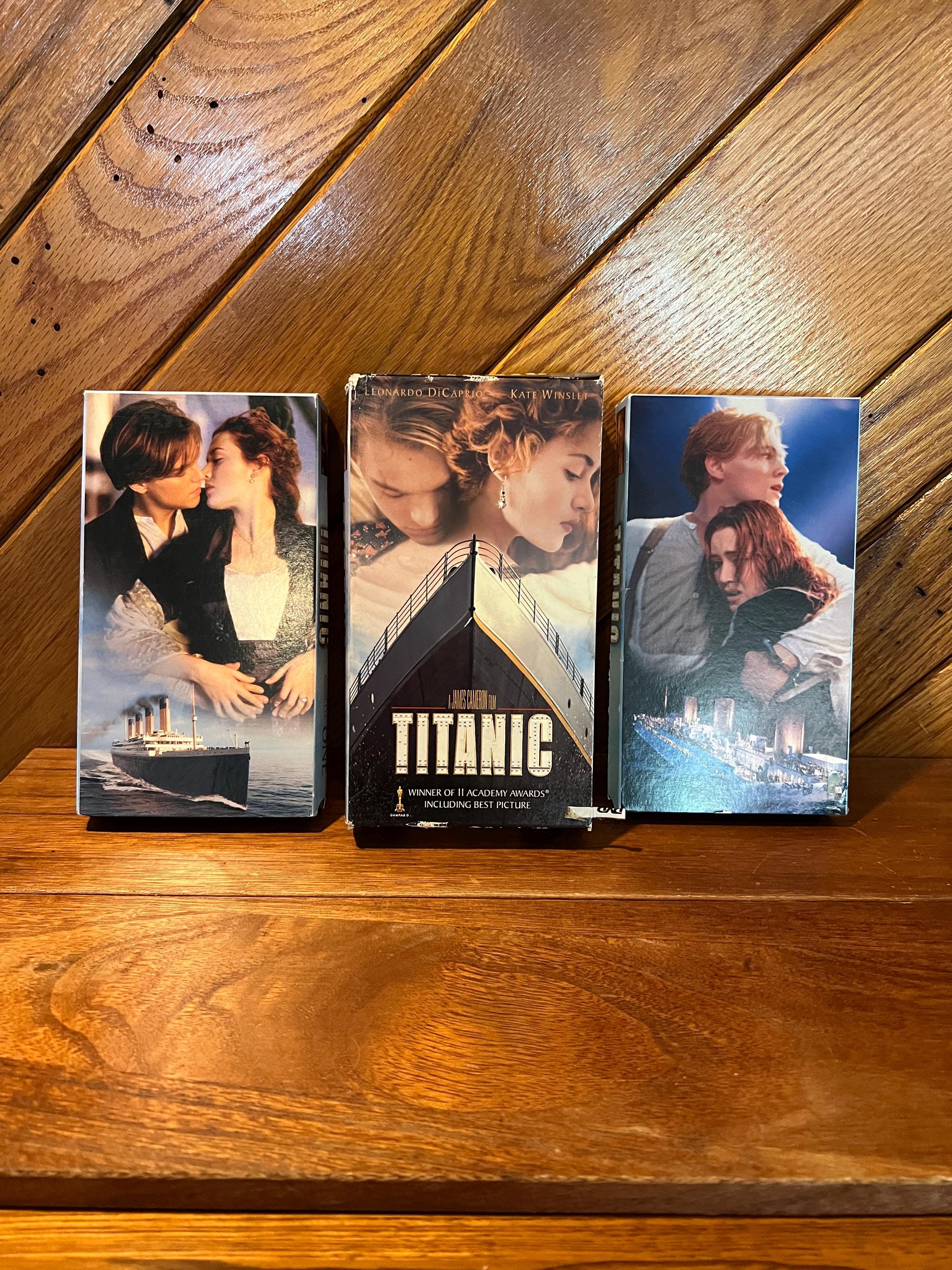 レオナルドダビンチ　VHS No T2 Titanic Tape 2 VHS Tape Vintage Movie Leonardo Dicaprio - Etsy