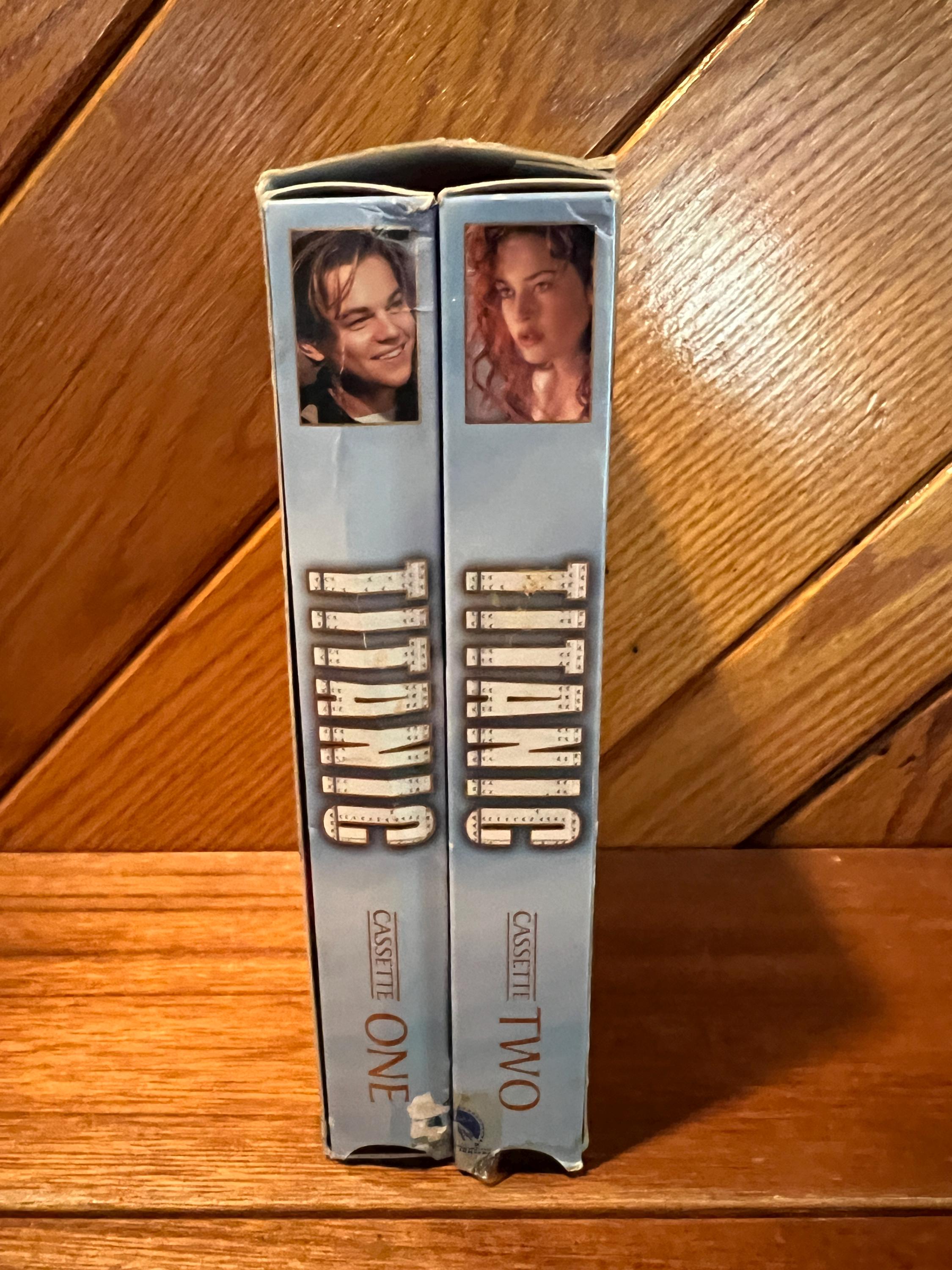 Titanic Tape 2 VHS Tape Vintage Movie Leonardo Dicaprio - Etsy