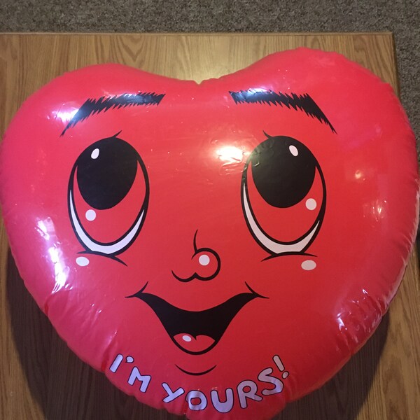 Vintage Valentine's Day Huge Inflatable Heart Decoration Love