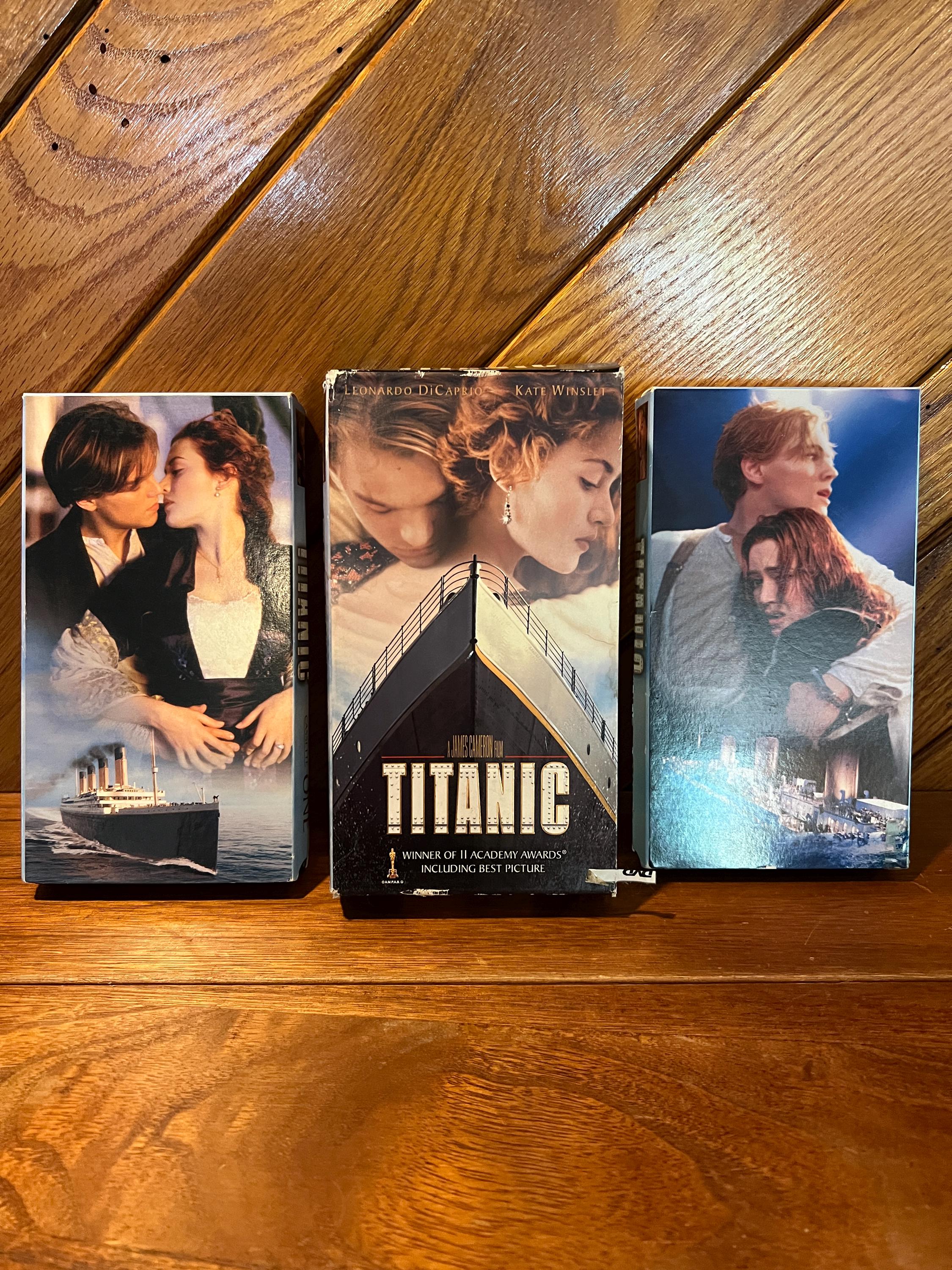 Titanic Tape 2 VHS Tape Vintage Movie Leonardo Dicaprio - Etsy