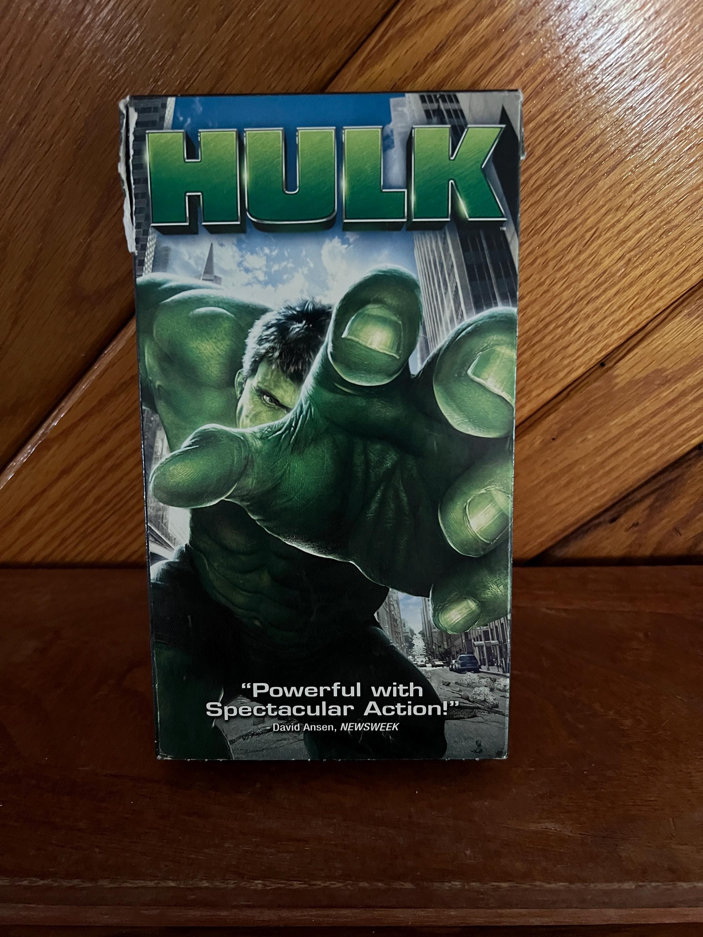Hulk VHS Tape 2003 Movie Marvel the Incredible Hulk - Etsy, image size:2250x3000