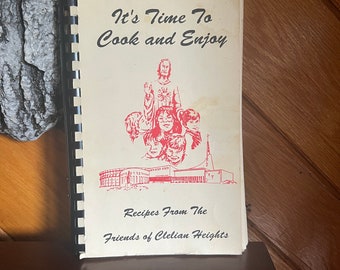 Vintage Cookbook Spiral Bound 1980s Pennsylvania Compilation of Recipes