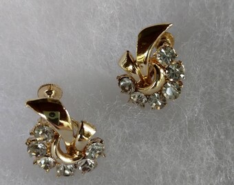 Vintage Screw Back Earrings