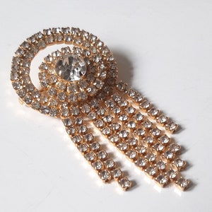 Vintage Rhinestone Brooch