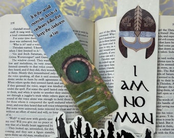 Lord of the Rings Bookmarks | Cardstock Bookmarks | Gift for Book Lover