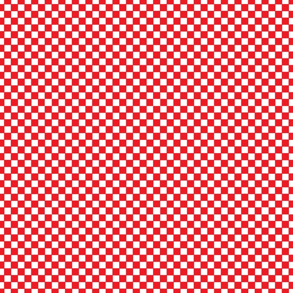 Red and White Checkered Vinyl Choose From Adhesive Vinyl | Etsy