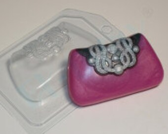purse bath bomb mold chocolate soap wax plastic