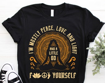 Mostly Peace Shirt Etsy