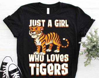 girls tiger shirt