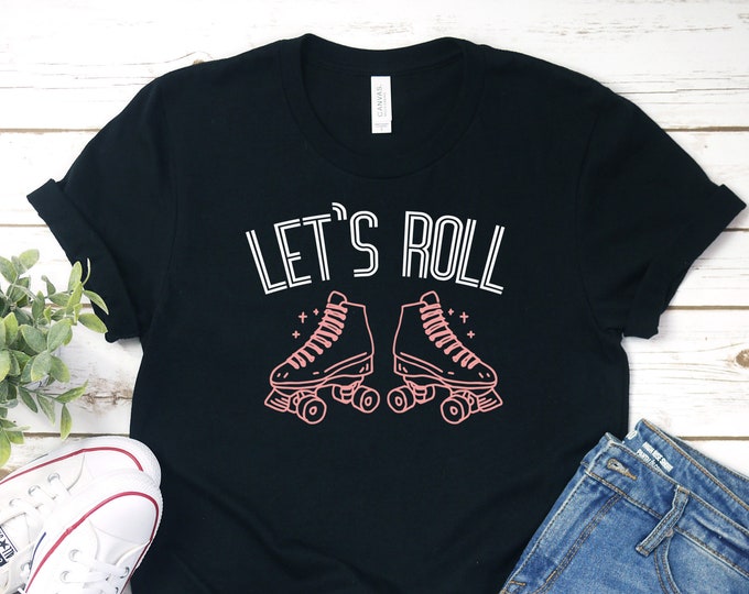 Roller Skating Tshirt Roller Skate T Shirts Tee Roller Etsy