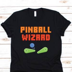 Koszulka Pinball Arcade, Zabawna koszulka retro, Vintage Arcade Game, Prezent dla miłośnika maszyn, Vintage Pinball Tee, Prezent dla gracza w pinball retro