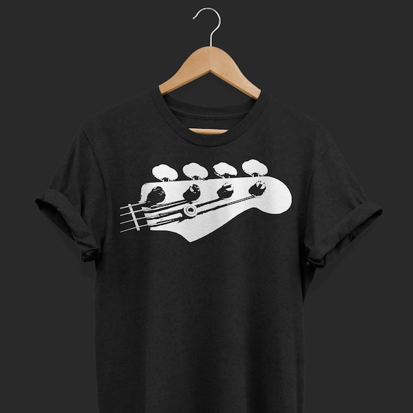 Basso Unisex T-Shirt, Basso, Basso Regalo, Chitarra Camicia, Basso T Shirt, Basso Giocatore Regalo, Chitarra Basso Tee