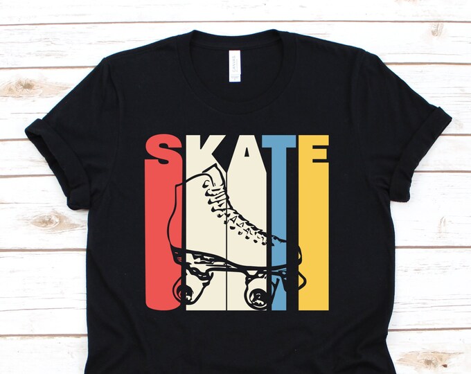 Roller Skating T-shirt Roller Skate T Shirts Tee Roller - Etsy